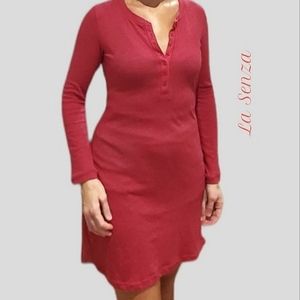 La Senza Night Gown, PJ long sleeve Cotton Night dress- Small- 2/$35​